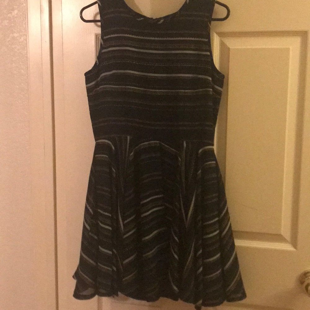 Maison Jules Navy Blue Dress
